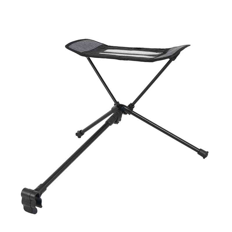 Lazy Foot Drag Retractable Extension Leg Outdoor Folding Footrest Chair