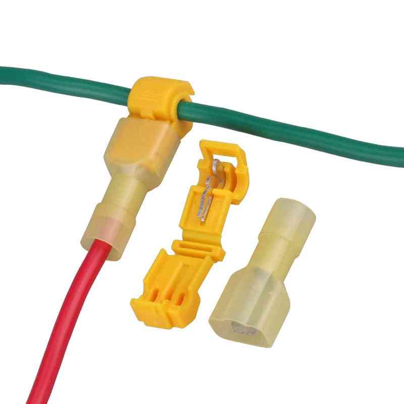 Terminales de cable de empalme rápido y conectores de horquilla macho, contactos eléctricos