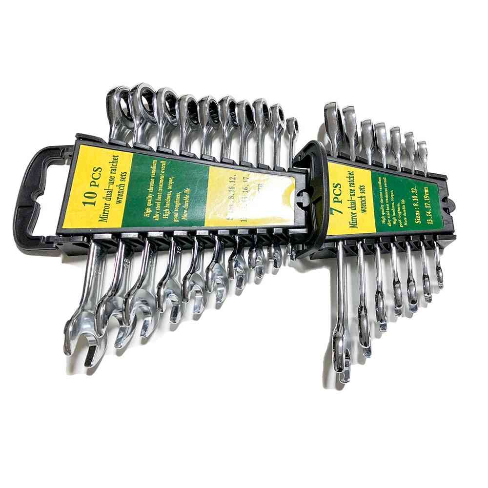 Ratcheting Box Combination Wrenches For Car Repair