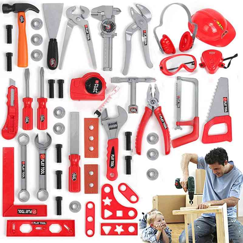 Children Engineering Tool Kit Set, Educational Pretend Play Toy
