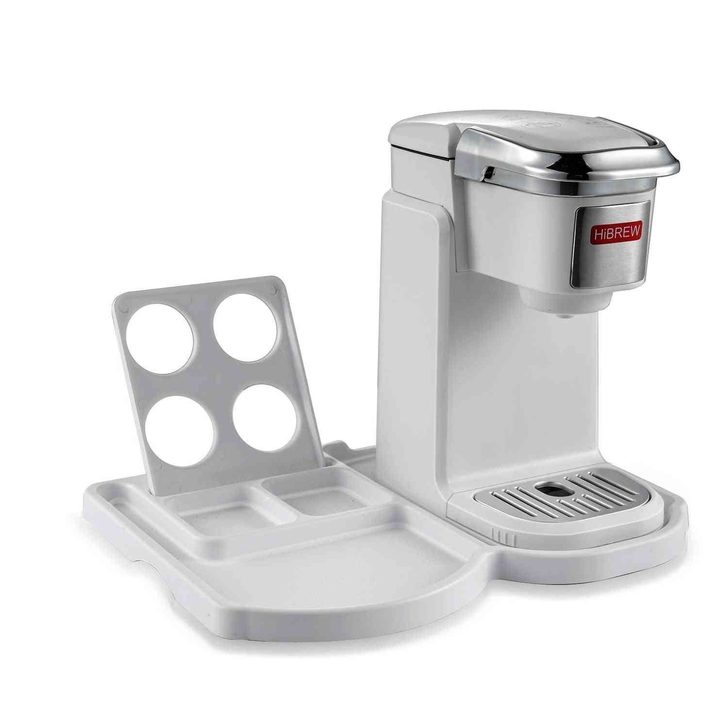 Plastic Tray Set For Coffee Machine, Compartment Capsule Holder