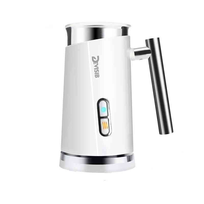 Milk Frother, Electric Hot Steamer For Making Latte Cappuccino Chocolate Automatic Warme