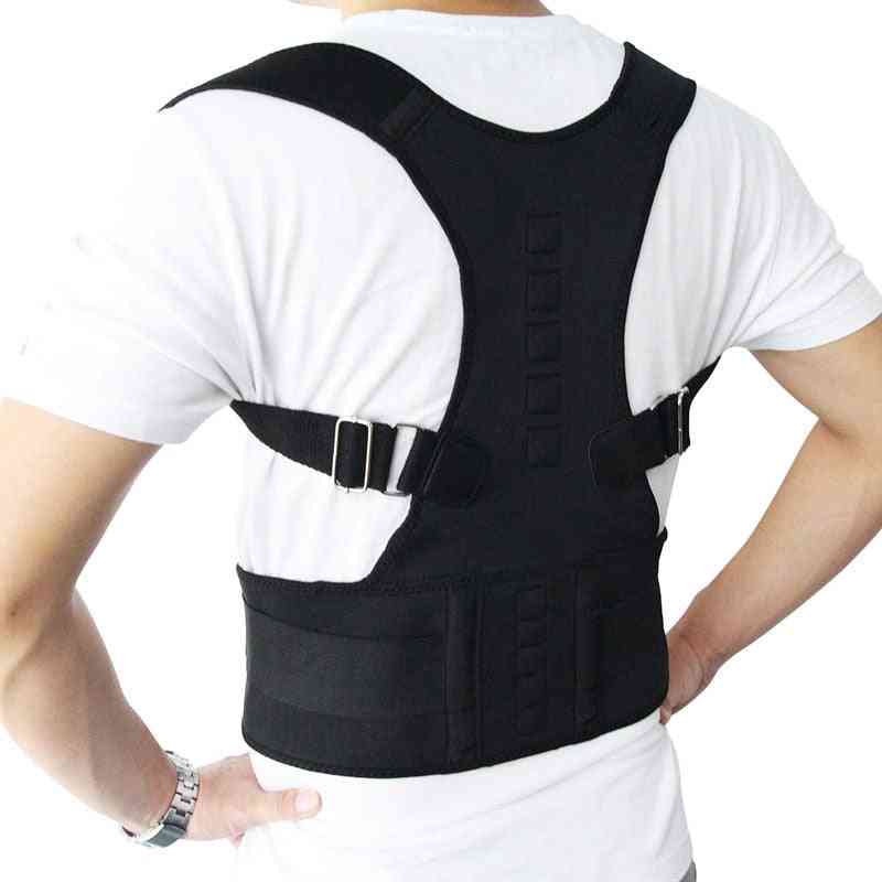 Corector reglabil de postură magnetică corset spate / curea