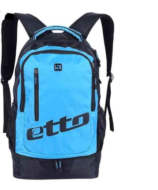 Sports Backpack With Bottom Independent Shoes, Soccer Basketball Bag