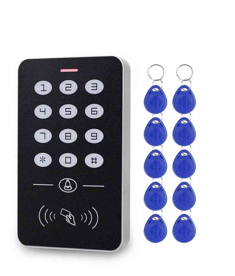 Electronic Keypad Rfid, Card Reader, Access Controller With Door Bell Security