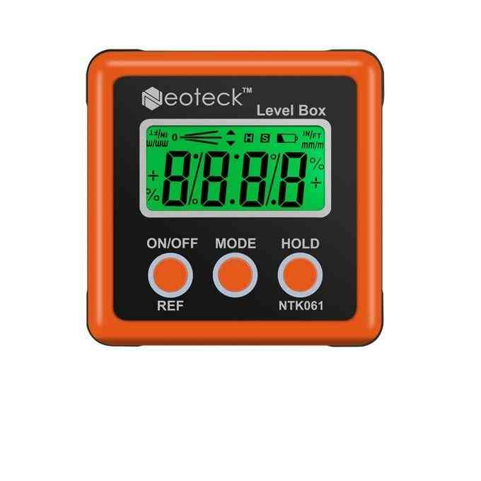 Precision Digital Inclinometer Electron Goniometers, Angle Finder Bevel Box
