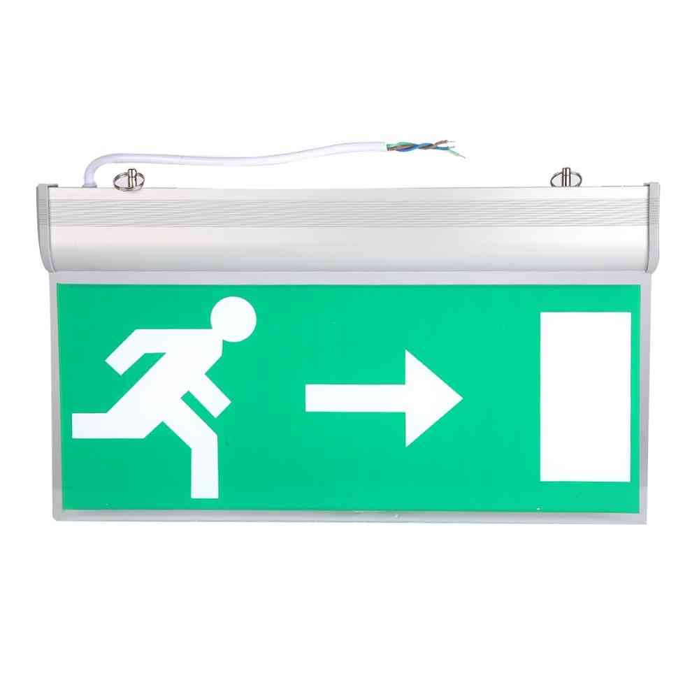 Emergency Exit Lighting Left Right Sign, Safety Evacuation Indicator Light
