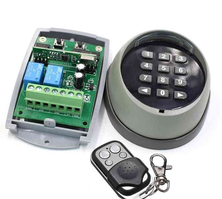 Wireless Keypad Password Switch, Remote Control & Receiver Door Opener