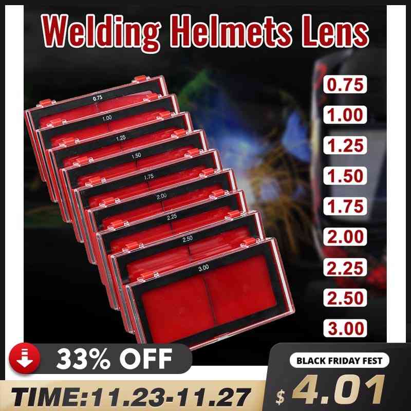 Safety Mask Eyes Goggles, Thickness Welding Helmet Lens, Photoelectric For Construction Work