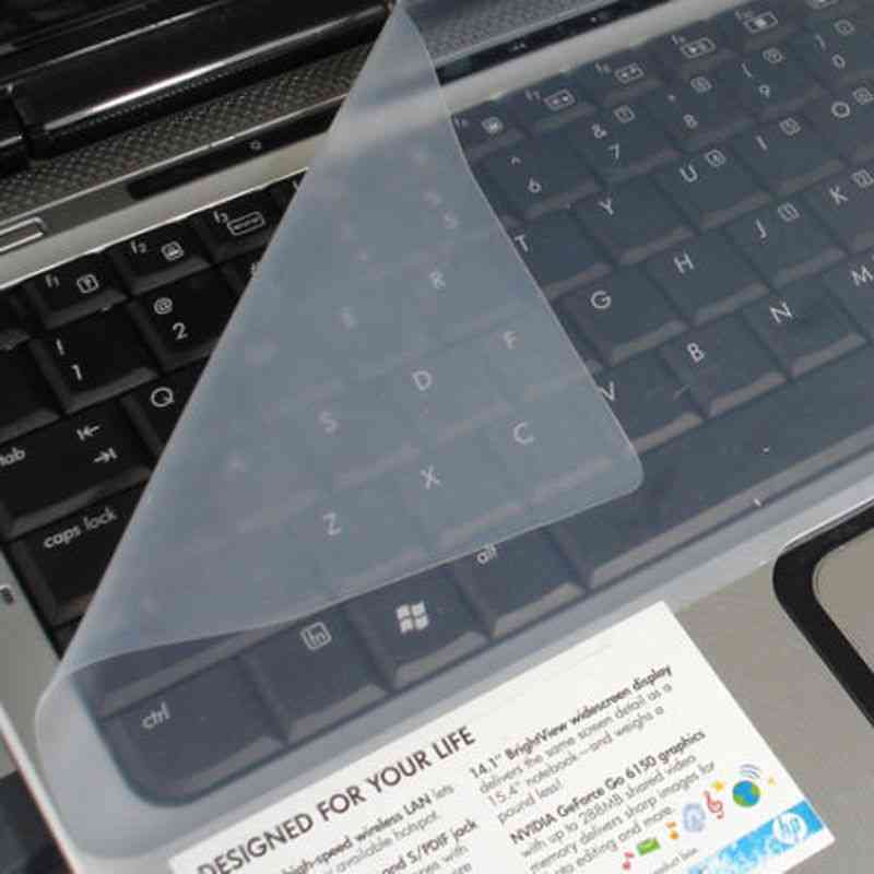 Keyboard Skin Dustproof, Film Silicone, Cover Protector For Laptop Notebook