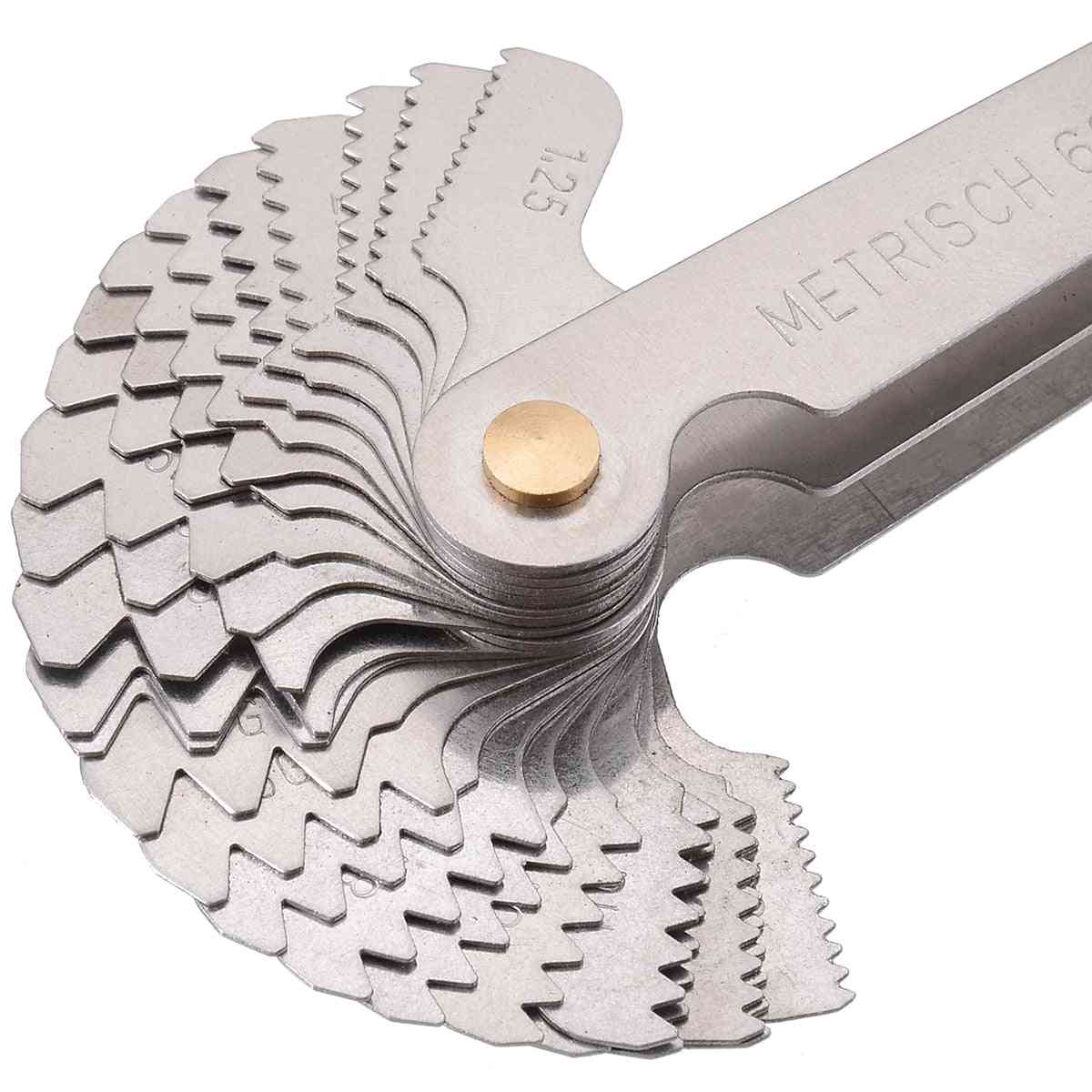 Whitworth Metric Screw Thread Pitch Gauge Blade For Measuring Tool