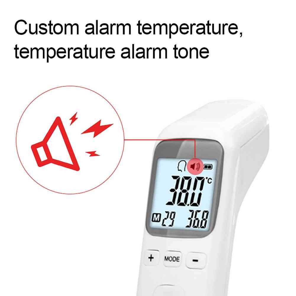 инфрачервен безконтактен цифров термометър за чело