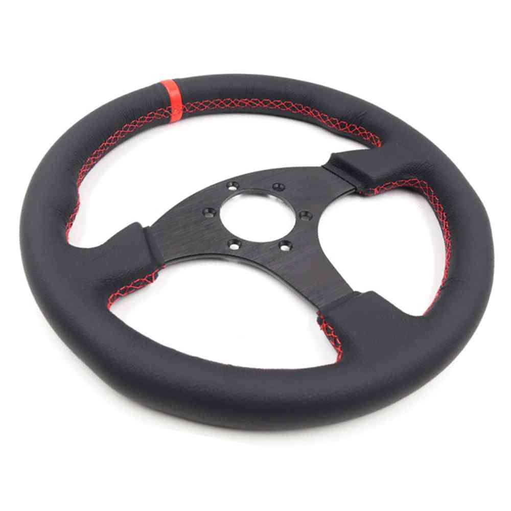 Racing Flat Steering Wheel Auto Universal