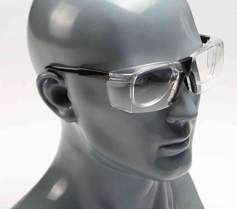Lunettes de sécurité au travail lunettes de protection anti-éclaboussures, anti-vent et anti-poussière monture de lentille optique pour la recherche cyclisme protecteur des yeux