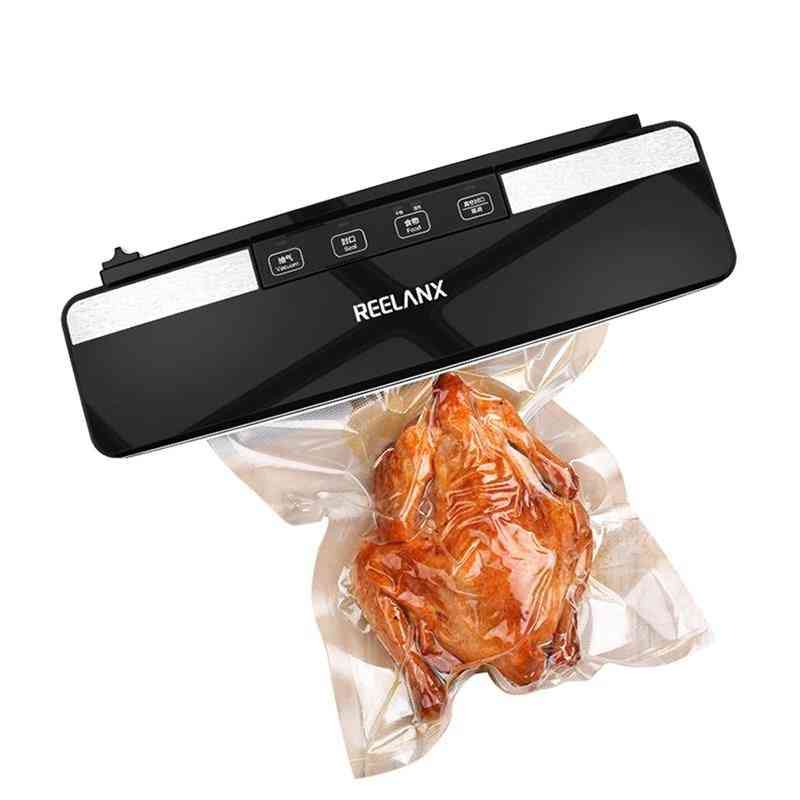 Vacuum Sealer, V2 125w Built-in Cutter, Automatic Food Packing Machine