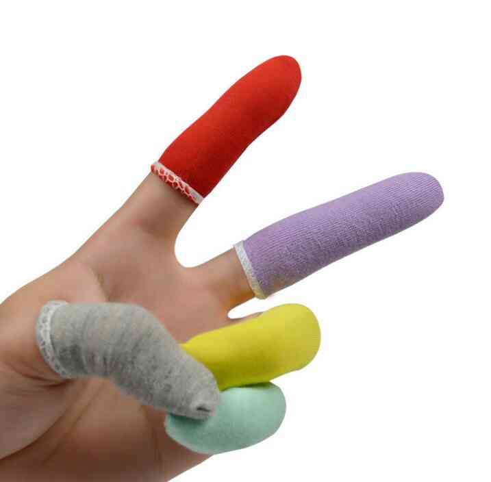 Disposable Cotton Finger Cots, Non-slip, Breathable, Protection Gloves