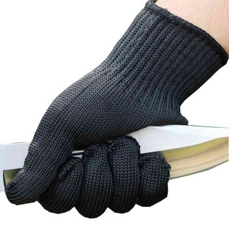 Safety Butcher Gloves, Stainless Steel, Cut Proof Stab Resistant, Metal Mesh, Self Defense Glove, Working Hand Protection