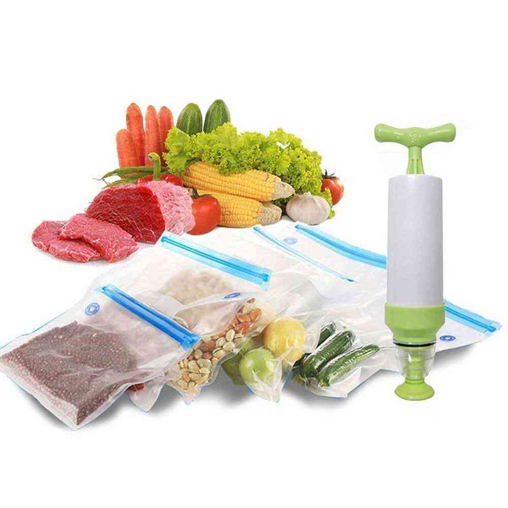 Household Manual Vacuum Sealer, Sealing Food