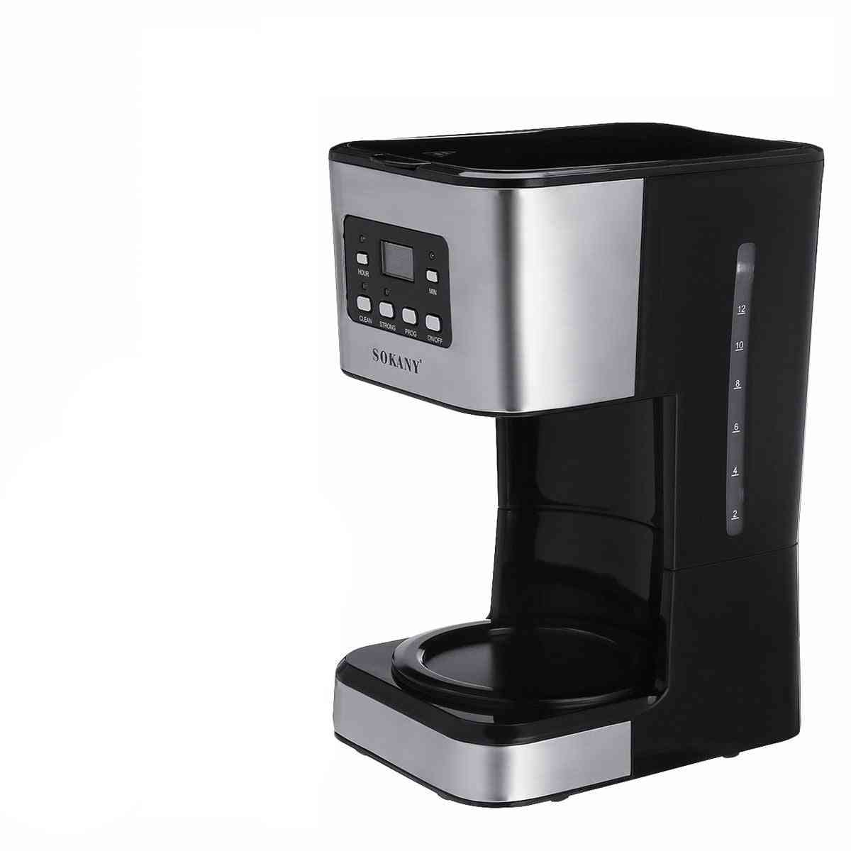 1.5l Automatic Detachable Electric Espresso Coffee Machine - Kitchen Appliance