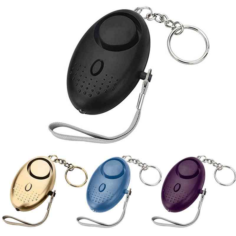 Portable Emergency, Personal Self-defense, Led Light Key Chain, Security Alarm
