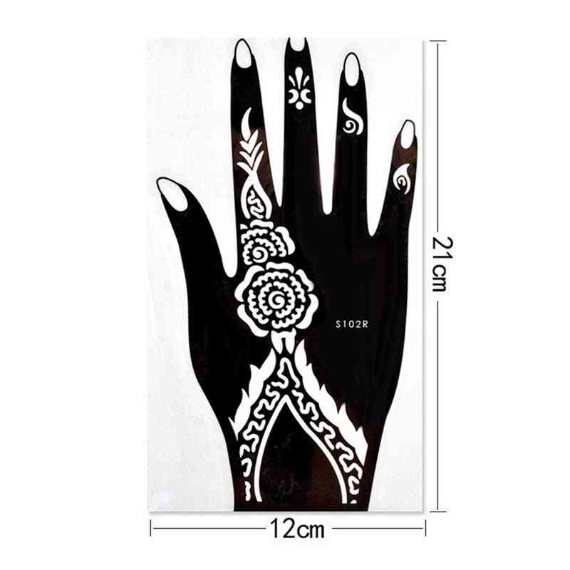 Body Art Men & Women Henna Pattern Beauty Waterproof Hand Reuse Tatoo