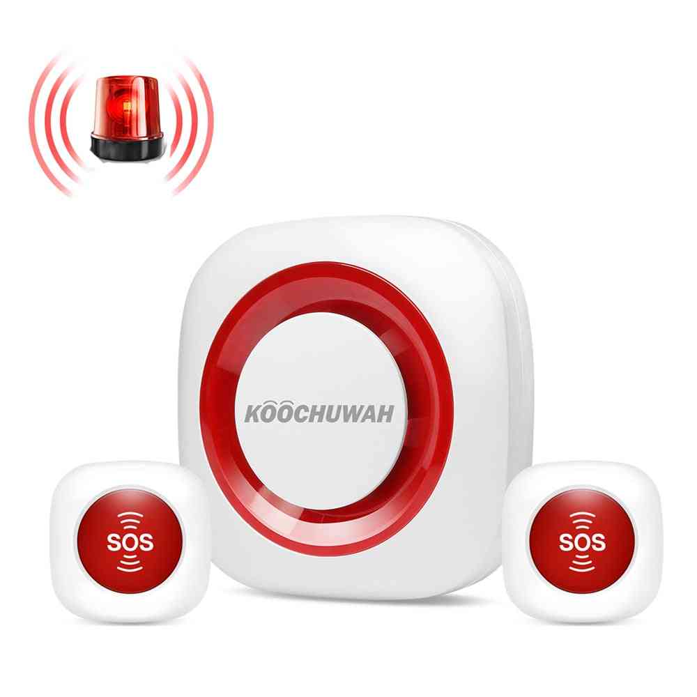 Ajutor de urgență securitate sistem de alarmă, buton wireless de panică sos