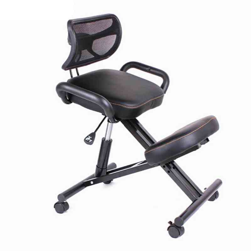 Ergonomically Designed Knee Chair With Back And Handle