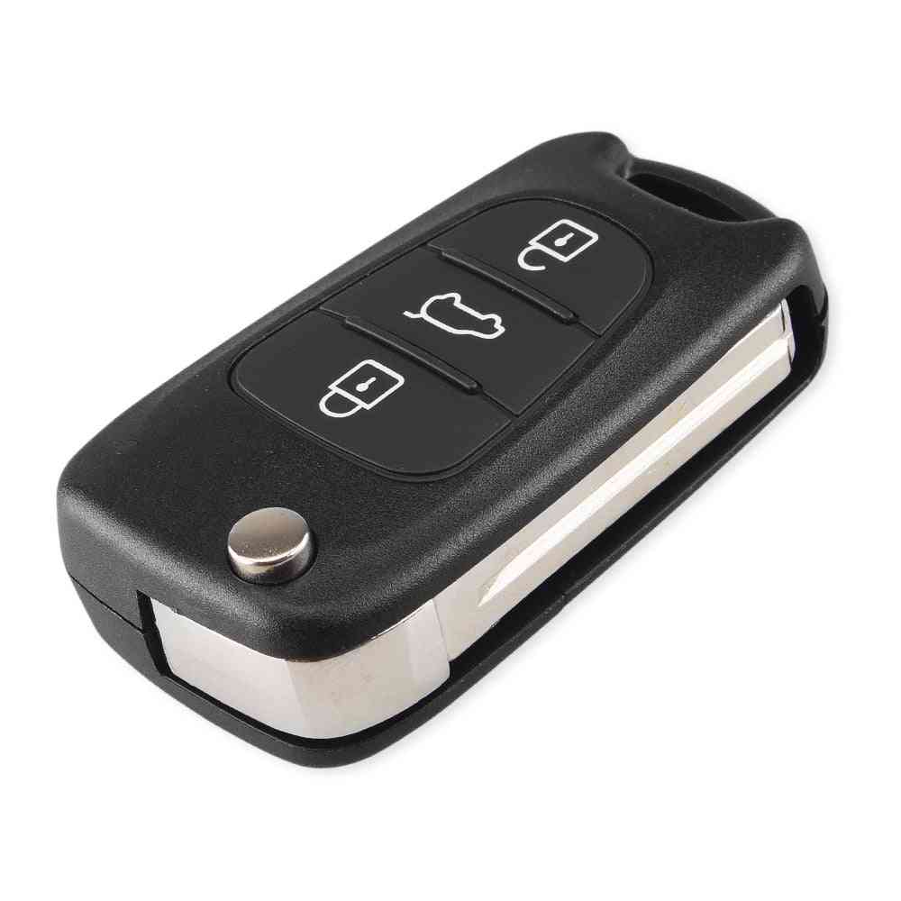 3-button, Remote Car, Flip Folding, Key Shell Case