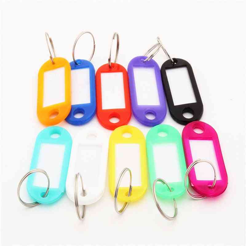 Color Plastic, Key Card, Badge Holder, Label Keychain