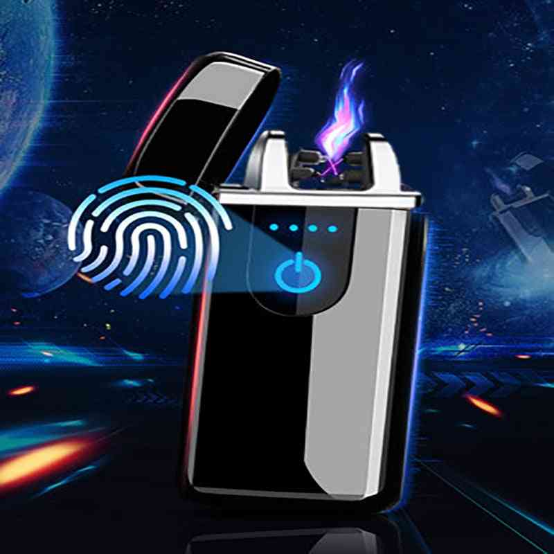 Rechargeable Dual Arc Usb Electric Lighter, Plasma Flameless
