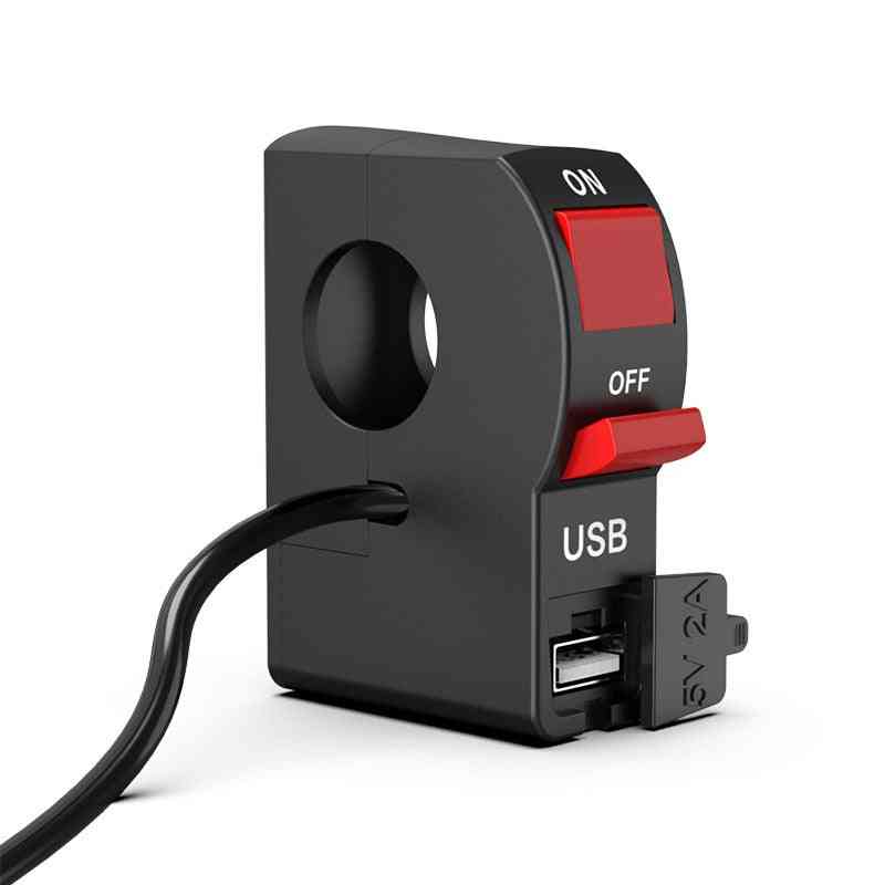 USB prekidač za punjenje vodootporan 12v brzi punjač za mobitel/motor