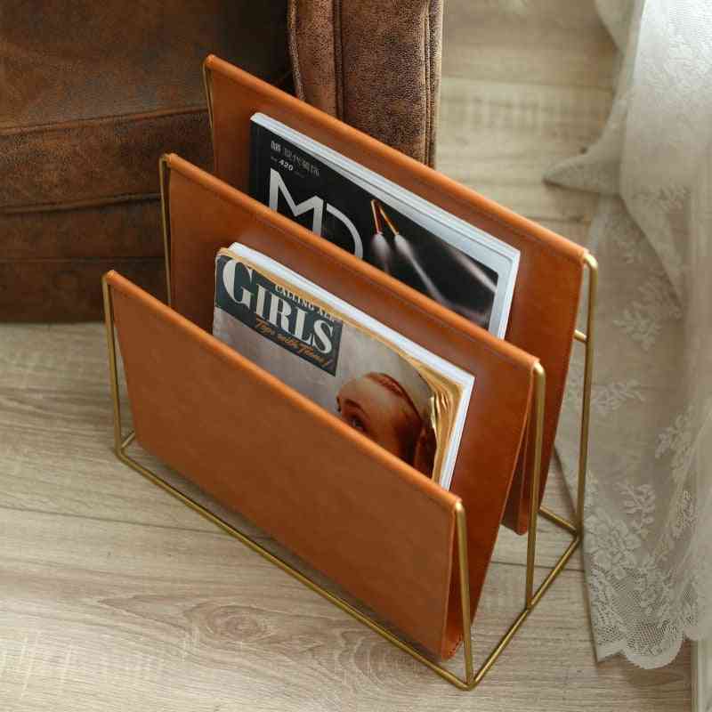 Home Office Placement Magazine Holder Stand