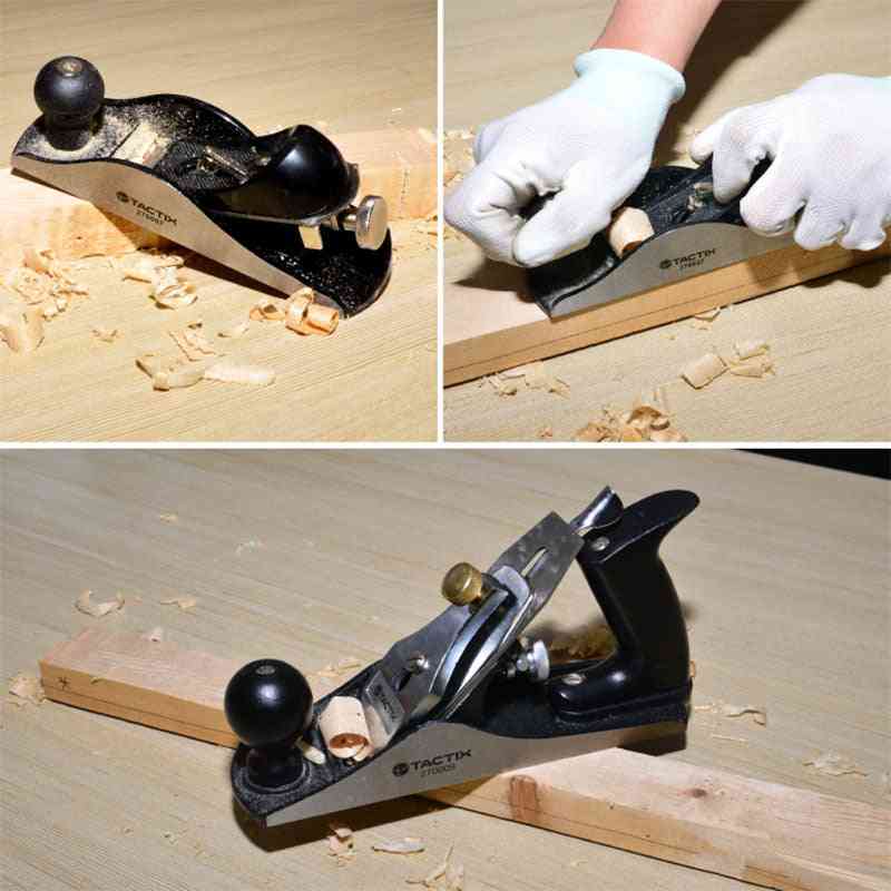 Mini Planers & Sandpaper Hand Push, Cast Iron, Wood Planer Cutter Tools