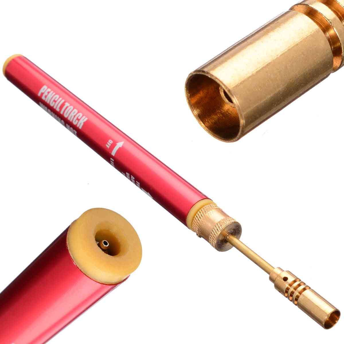 Portable Torch Gun Gas Blow Tool, Mini Soldering Iron Cordless Welding Pen