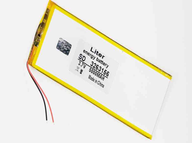 3.7v 5000mah Rechargeable Li-ion Battery