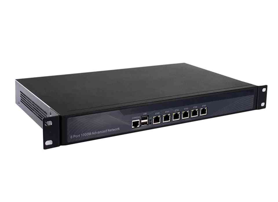 Firewall r11 vpn 1u dispozitiv de securitate rețea cu router aes-ni, pc intel core i5 2520m 6 intel gigabit lan