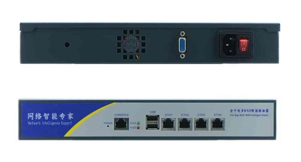 Home Server, Mini Pc With 4-lan Firewall, Onboard Desktop, Network Lan