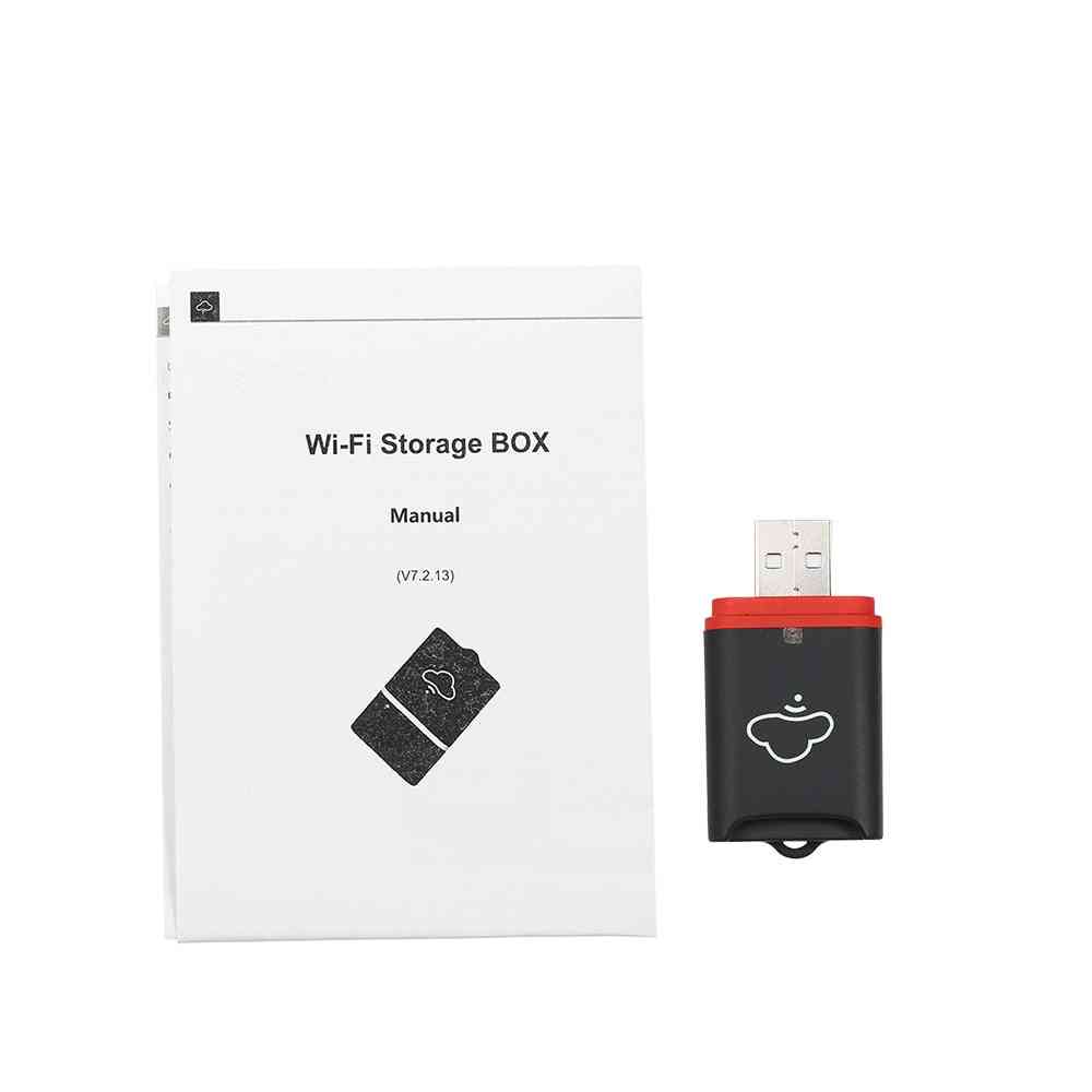 Wifi Disk Memory Storage Box Flash Drive Tf Card Reader