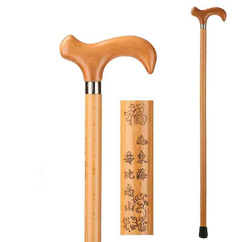 Mahogany Cane Wood Old Beechwood Quality Crutches Stick