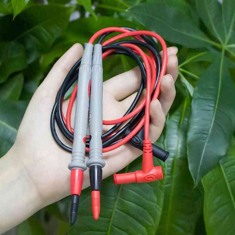 Silicone Wire Universal Probe Test Leads Pin For Digital Multimeter Needle Tip