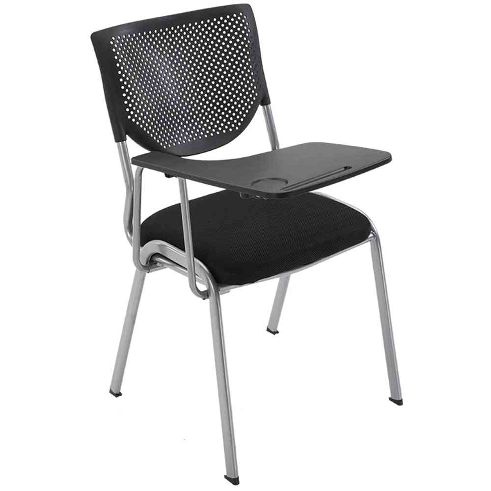 Portable Modern, Office Chair With Writing Board For Student Training