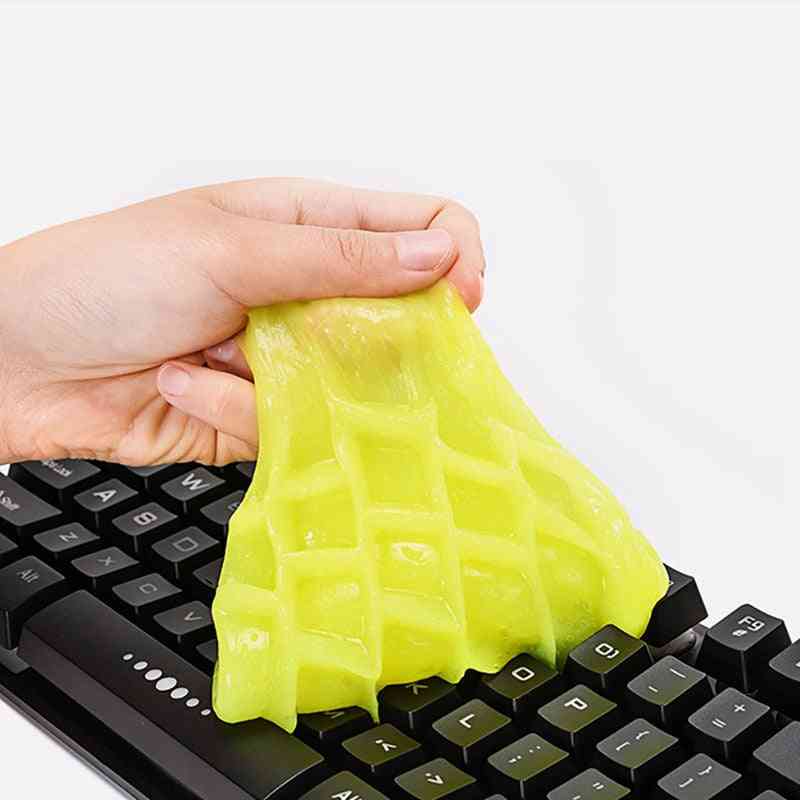 Car Super Clean Mud Keyboard Cleaning Air Conditioner Vent Magic Soft Sticky-clean Glue Slime