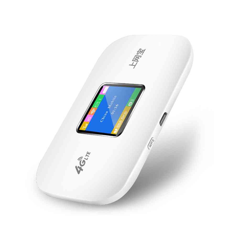 Portable Pocket, Mobile Hotspot Car Wi-fi Router With Sim Card Slot