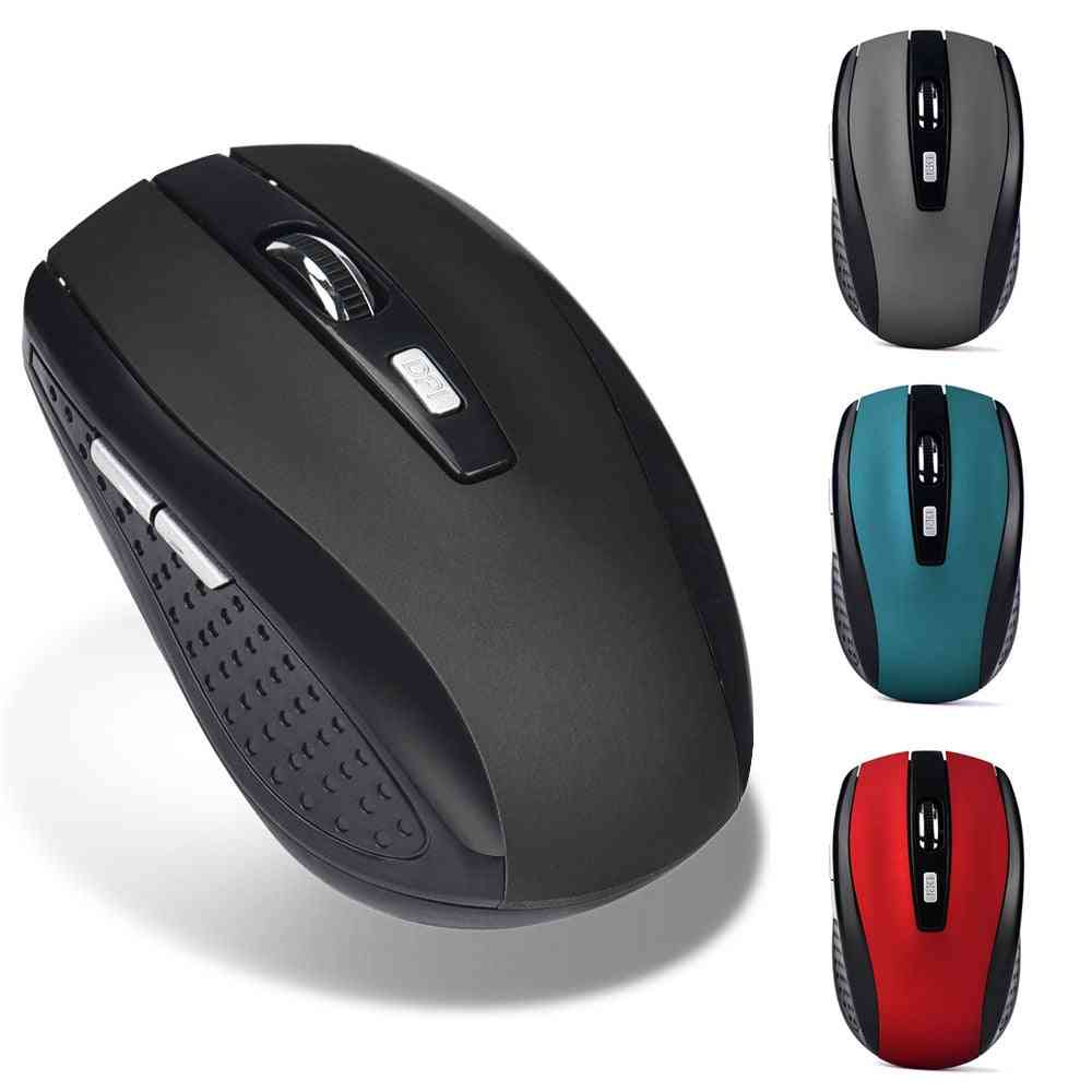 Bezprzewodowa mysz do gier 2,4 GHz z odbiornikiem USB - akcesoria do komputerów stacjonarnych do laptopów