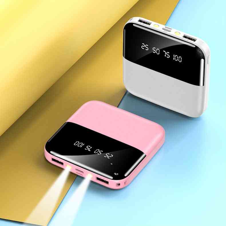 Prenosna polnilna mini baterija za pametni telefon