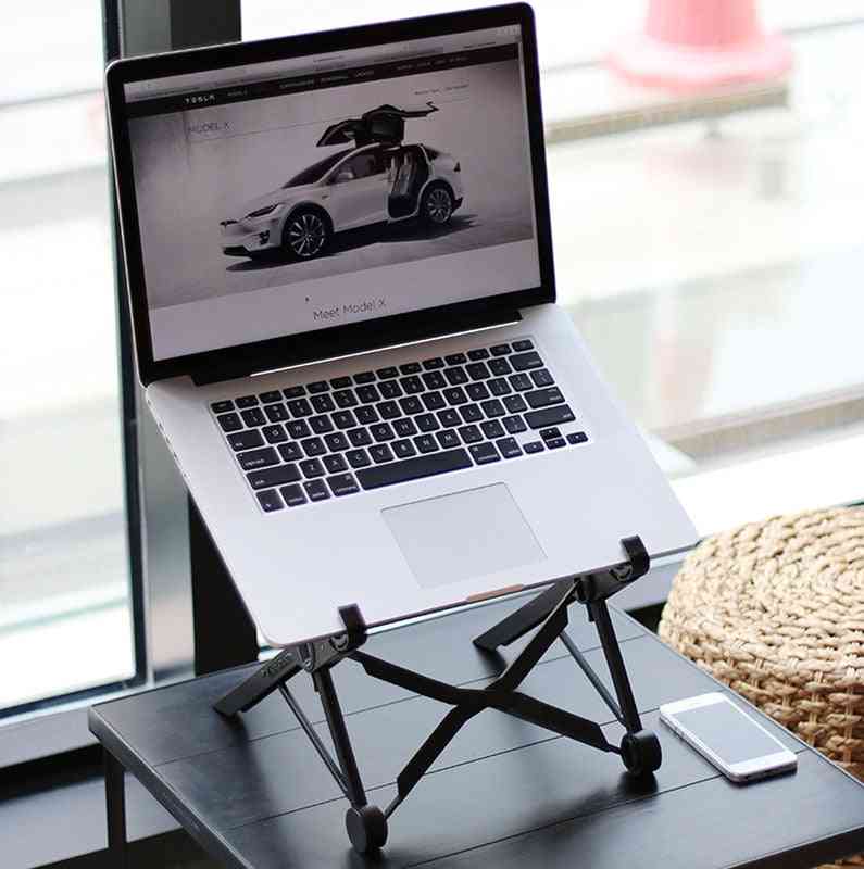 Portable Stand Folding & Adjustable Laptop Stand, Notebook Bracket Holder