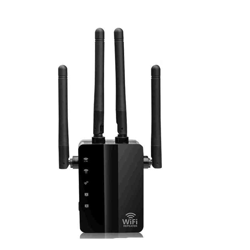 Dwuzakresowe routery zwiększające zasięg 300/1200 Mb / s 2,4 / 5G z 4 antenami