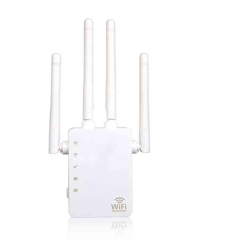 300 / 1200mbps dual-band 2.4 / 5g 4 antenn wifi-räckviddsförlängningsroutrar
