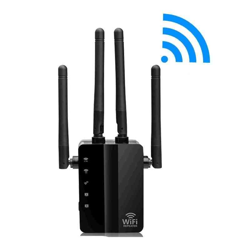 300 / 1200mbps dual-band 2.4 / 5g 4 antenne wifi rækkevidde routere