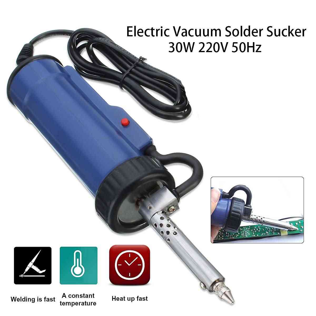 Solder Sucker 30w Electric Vacuum Desoldering Pump Iron Gun